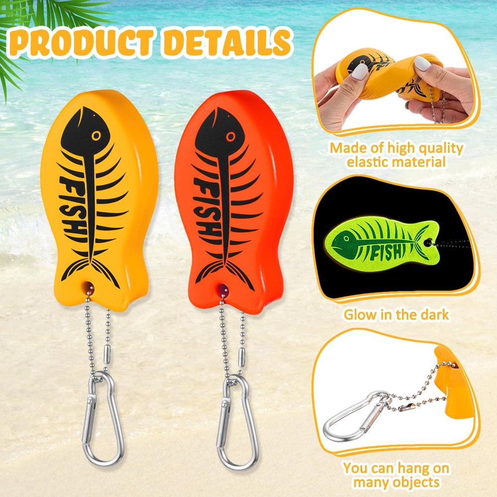 Pcs Floating Boat Key Floating Keychain Float Glow in the Dark Float for 2