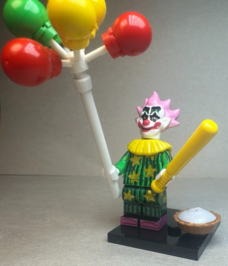 Custom Printed MOC Killer Klowns From Outer Space Minifigs 9 Pack