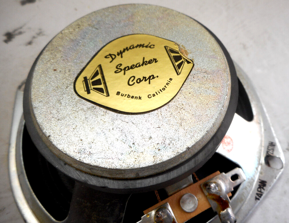 1(ONE) DYNAMIC SPEAKER CORP. MIDRANGE SPEAKER - FROM SOUND RESEARCH LABS SPEAKER