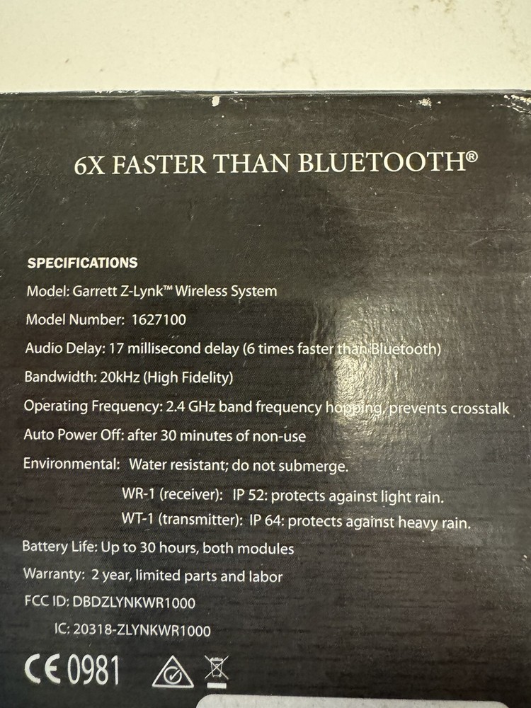 GARRETT ZLynk Wireless System (1627100)