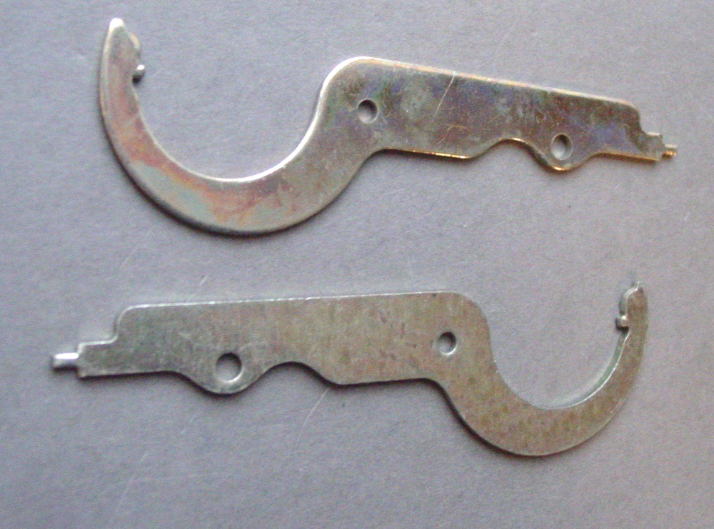 2 Locksmith Arrow 1000 Spanner Wrenches Schlage Simplex Lever Knob Lock Tool Lot