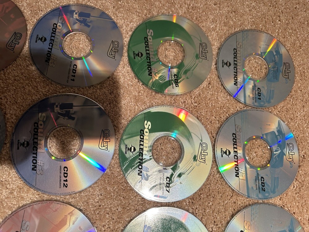 36 Ejay sample, Program discs. 100k+ samples dance rave hiphop techno