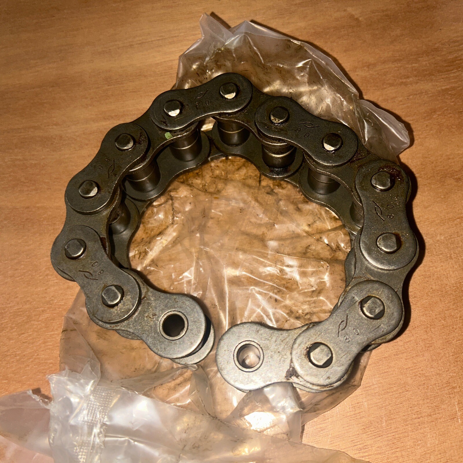 107417AS Transmission Drive Coupler Chain W/ Master Link Oliver White Tractor