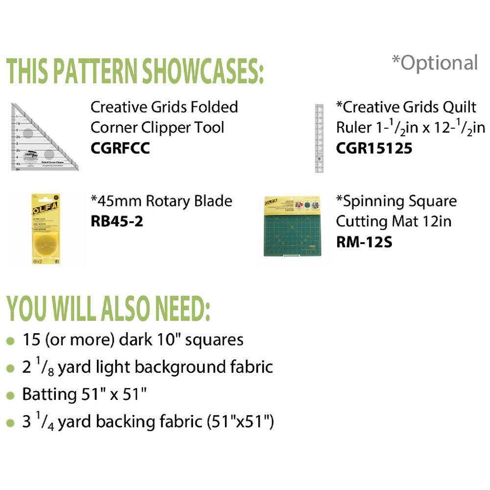 Cut Loose Press Easy Street Crib Quilt Pattern