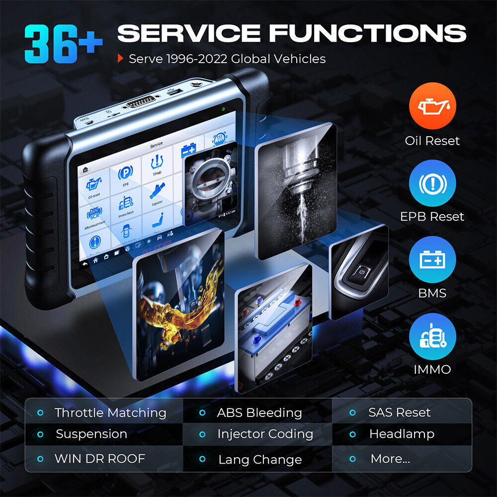 2023 Autel MaxiPRO MP808 S Car Diagnostic Tool OBD2 Bidirectional Scanner Coding