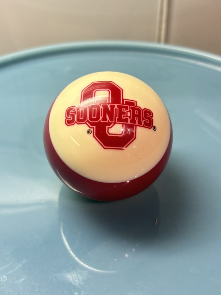 OU sooner Billiard Ball (each)