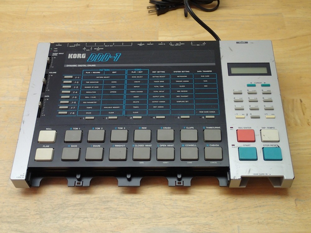 Korg DDD-1 Vintage Dynamic Digital Drums Drum Machine Rough Project