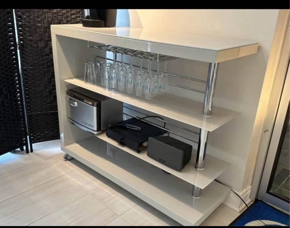 Elegant Modern Movable Bar/beverage Island