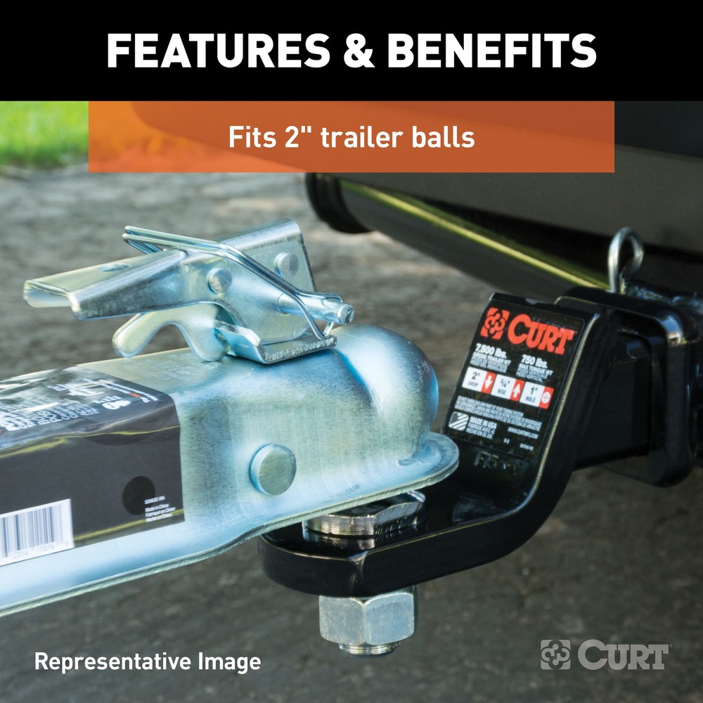 Curt-Replacement 2" Posi-Lock Trailer Coupler Latch for A-Frame Trailer Couplers