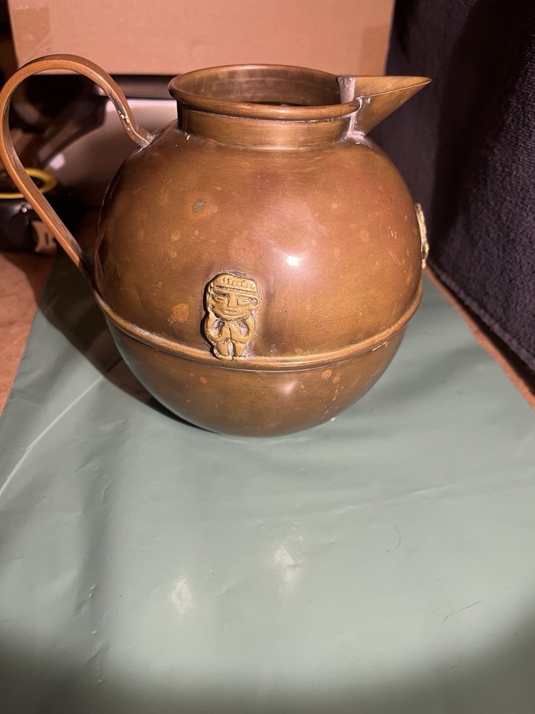 Vintage Brass? Milk/Water? Jug