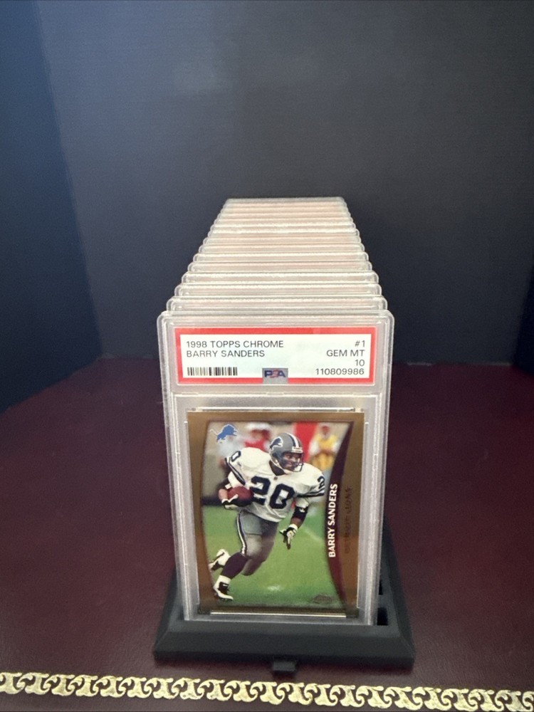 "PSA Graded Card Display" Fits 15 PSA Slabs,  Interlocking Display Trays