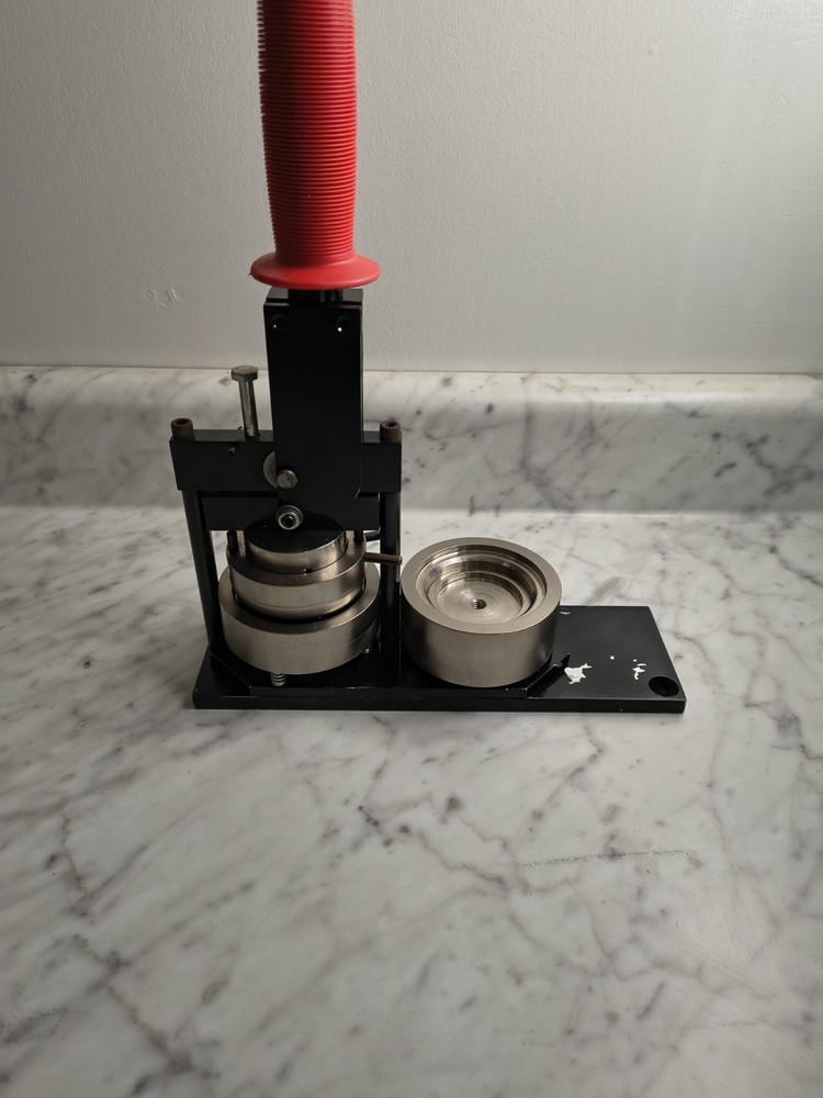 Tecre 2 1/4" Model 225 Button Machine for making pinbacks, magnets, keychains