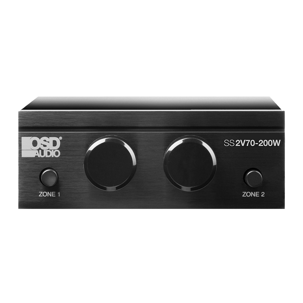 OSD 200W 70V Mono Speaker Selector & Volume Control - Multi-Zone Audio