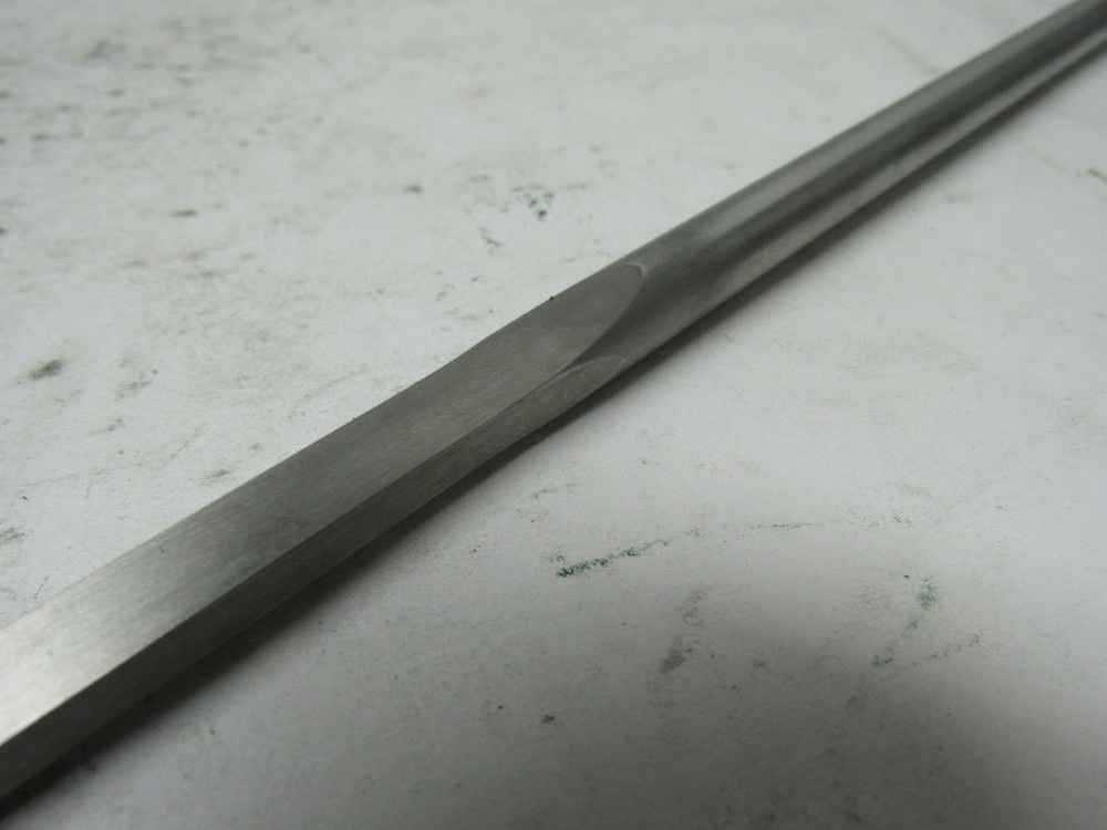 Plastic Mold Ejector Blade Inch 14" Long 0.331" Dia. 7" Blade Length