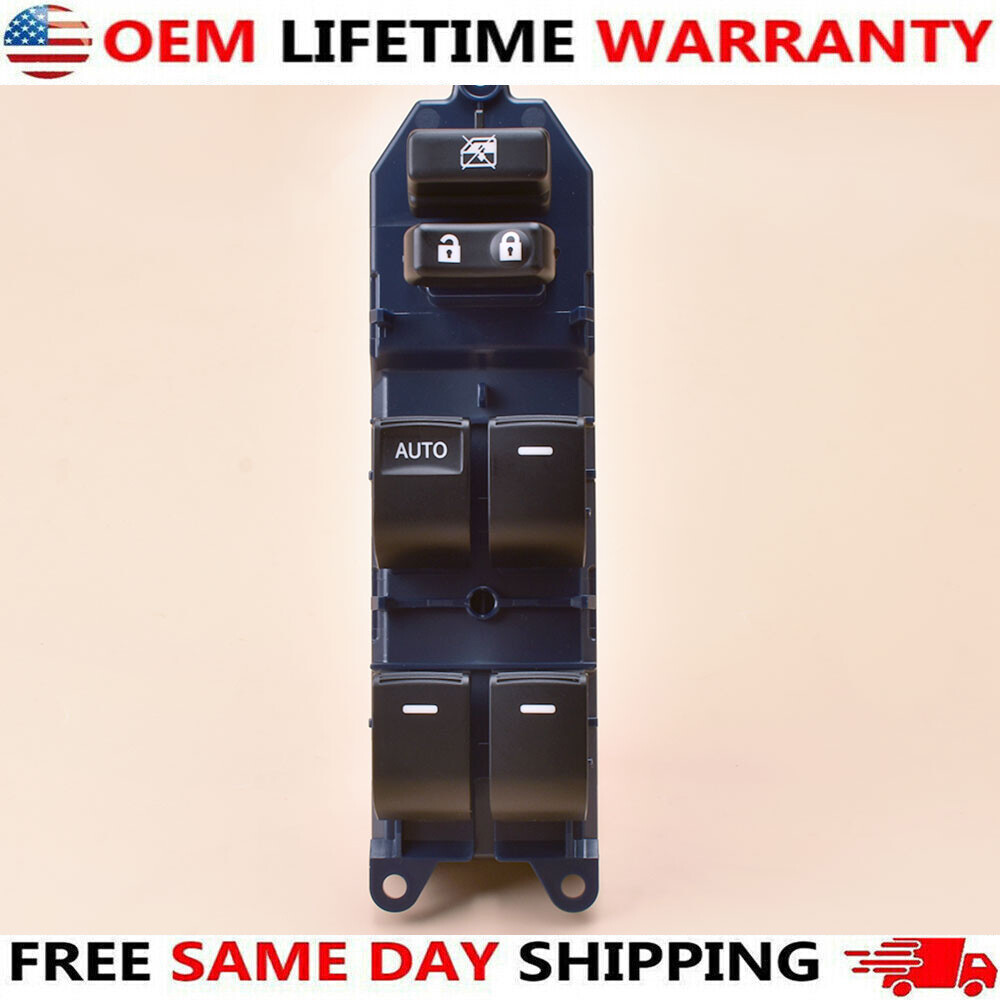 Master Electric Power Window Control Switch Driver Side Left Front For TOYOTA