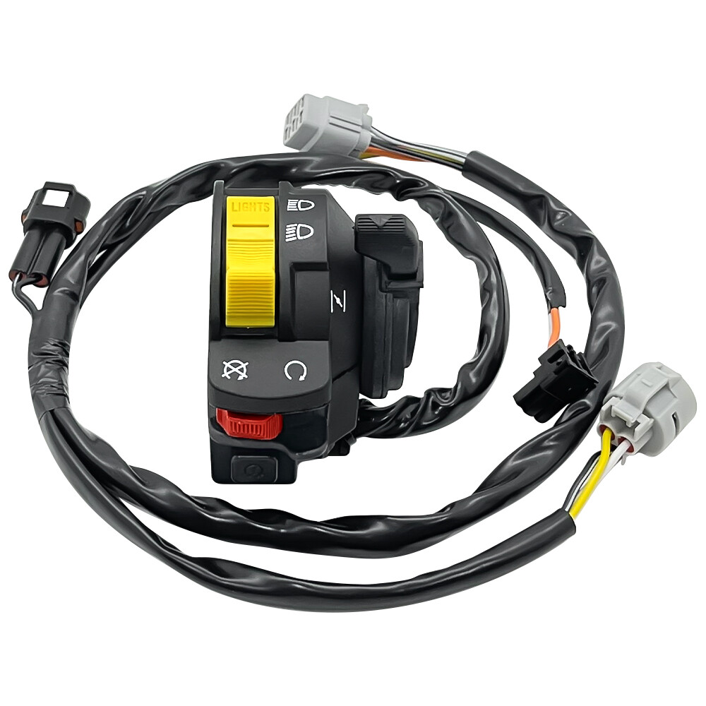 Left Handlebar Start Stop Kill Switch Headlight for Kawasaki KFX 400 2003-2006