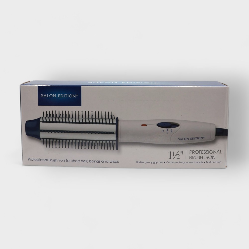 Salon Edition 1-1/2" Professional Styling Brush Iron - Untested