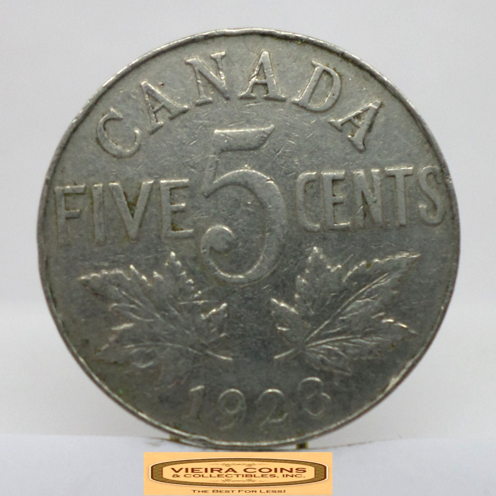 1923 Canada 5 Cents - #C56022NQ
