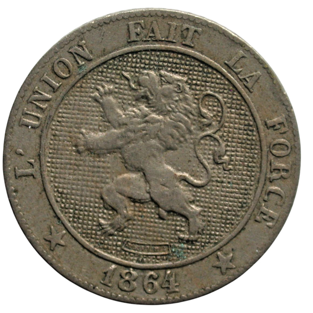Belgium 1864 5 Centimes