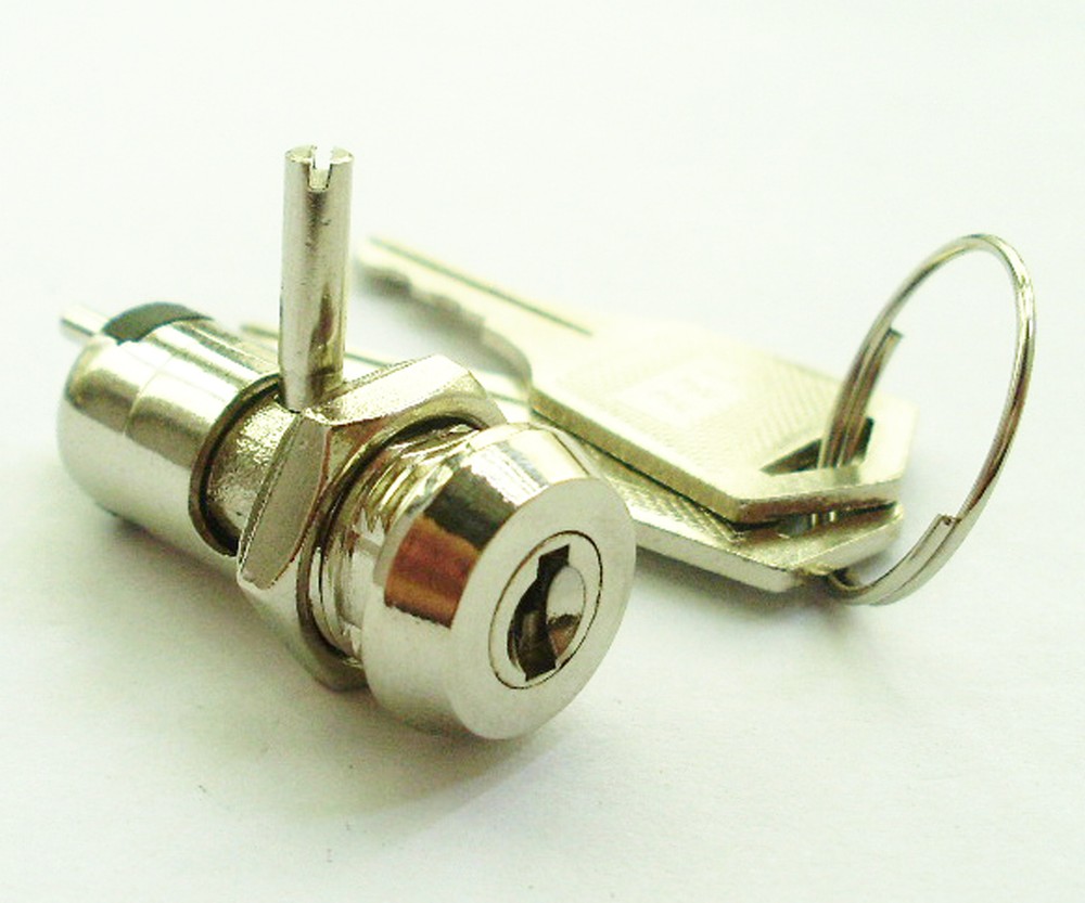 5x Metal Key Switch ON/OFF & Lock Machinery & Electronic double function 10keys