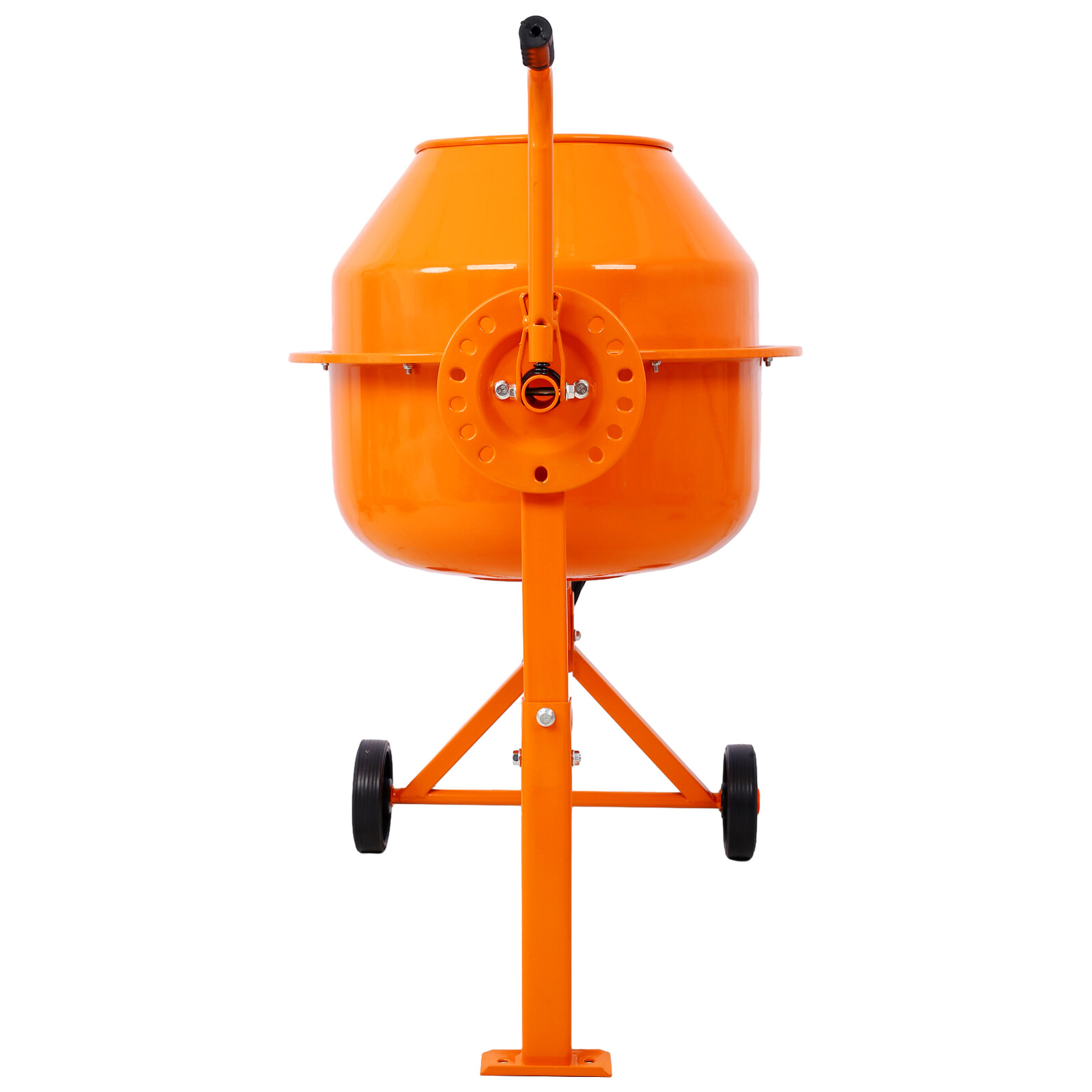 Portable Cement Mixer 3 Cu. Ft Electric Concrete Mixer Machine Mortar Stone Mix