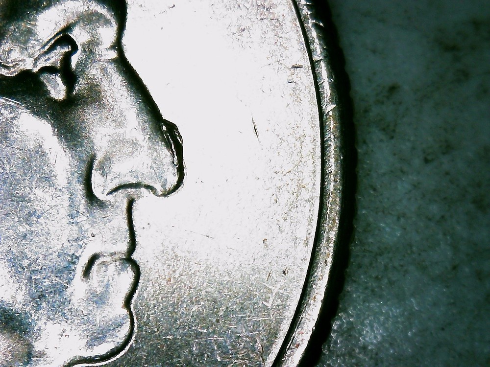 2022 P Die Chip  On Nose Quarter Error