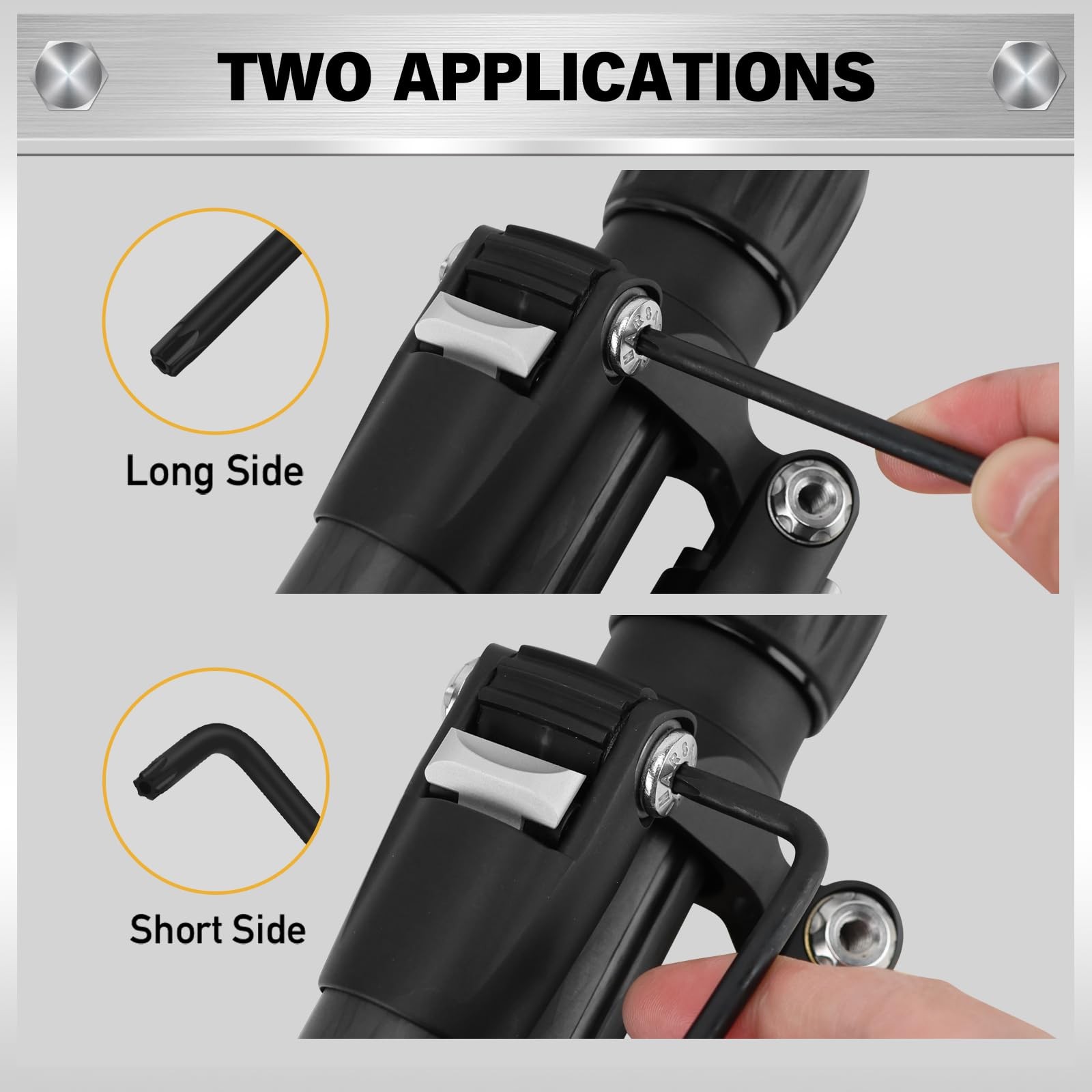 ELEAD 11Piece Torx Star Allen Wrench Set with Extension Bar, T10T50 Long Arm ...