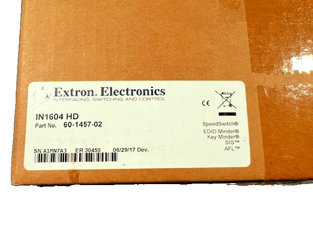 Extron. 60-1457-02  Four Input Scaler with HDMI Output