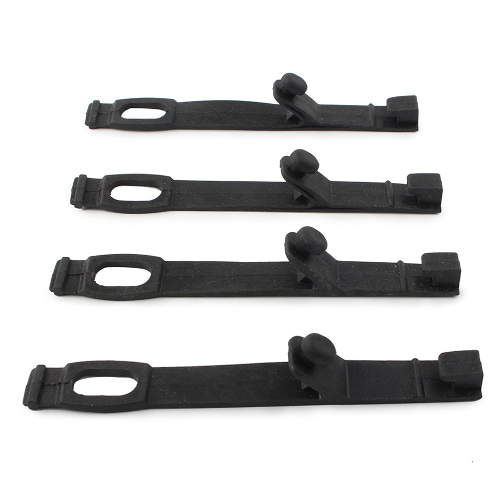 4X Headlight Rubber Straps For Dirt Bike Motorcycle Headlight Fix Brackets Strap