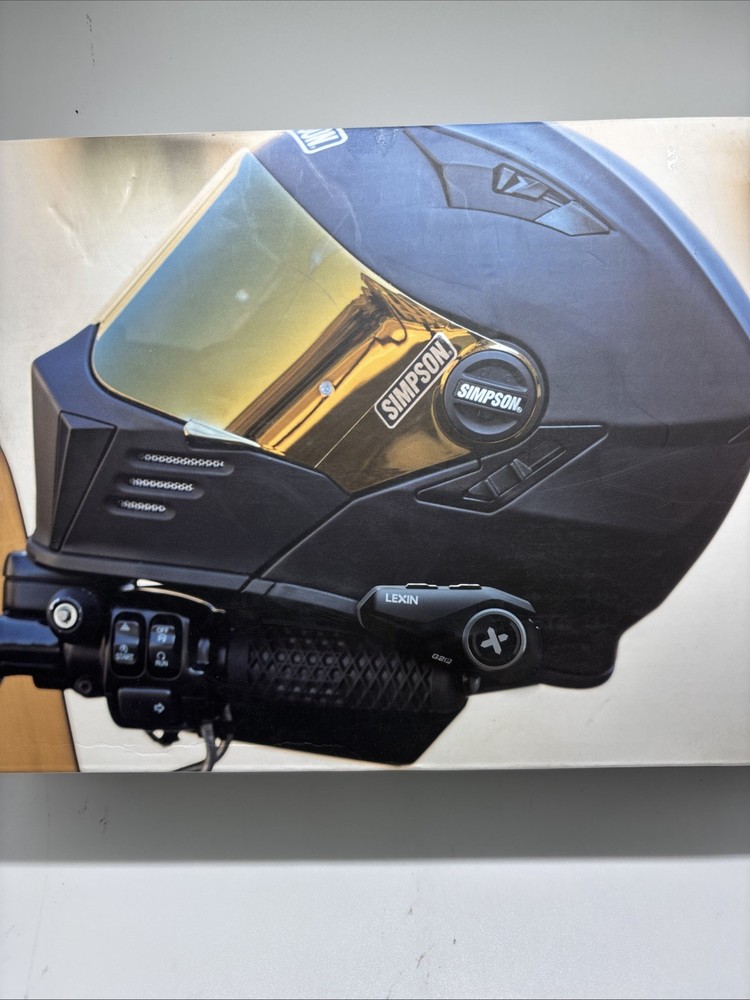 Motorcycle Intercom Helmets Bluetooth Headsets Handsfree Communicator FM Radio