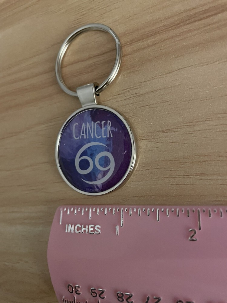 Astrology Cancer Keychain