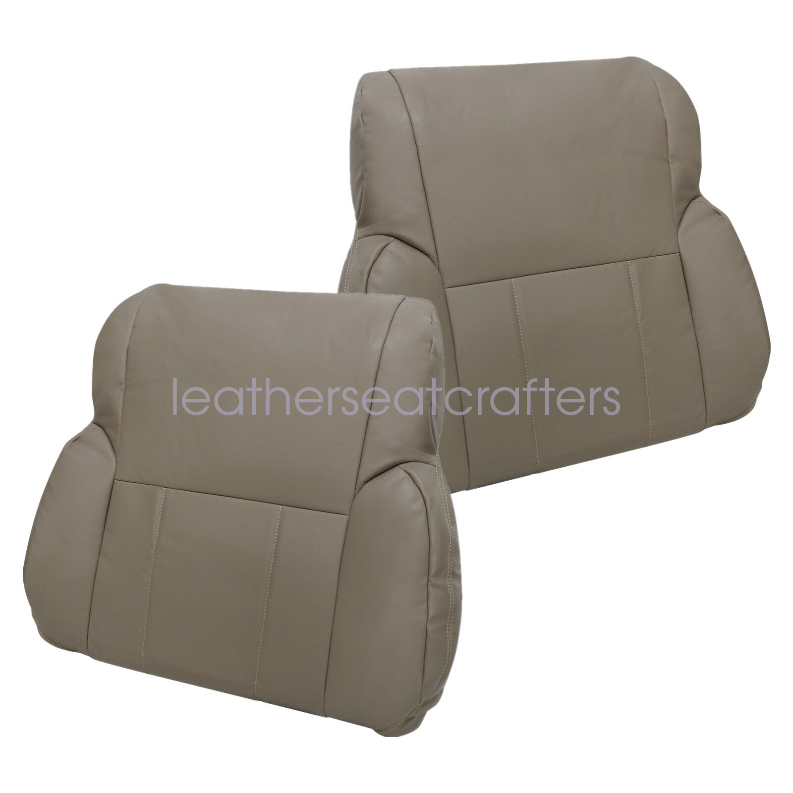 6x For 1996-2002 Toyota 4Runner Front Leather Seat Cover Oak Tan & Foam Cushion