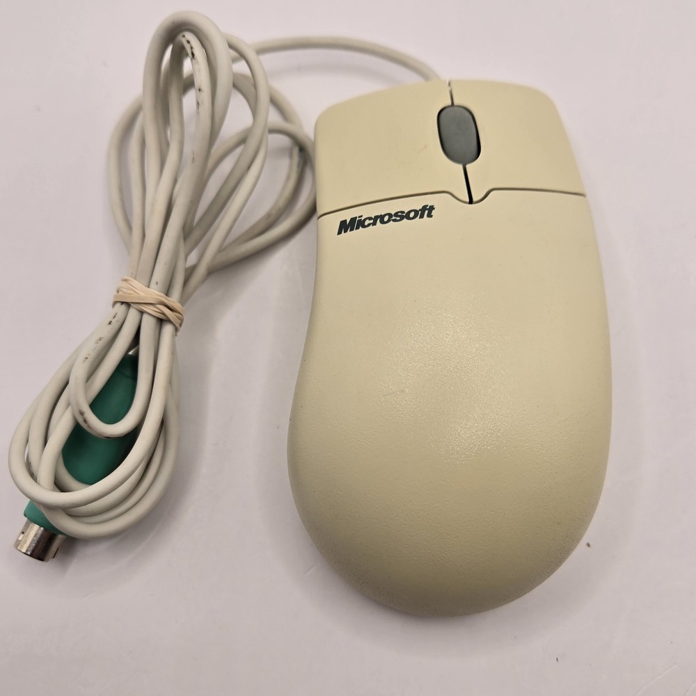 Microsoft IntelliMouse 1.2A PS/2 Compatible Mouse 63618-OEM Tested WORKING