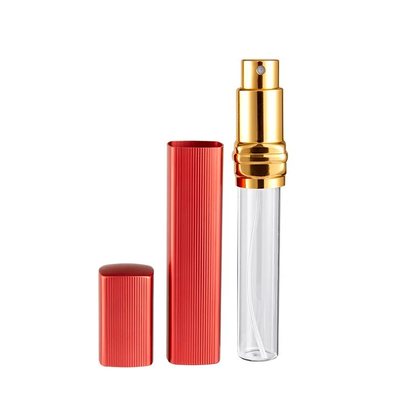 3PCS Empty Refillable Travel Glass Perfume Bottle With Spray Atomizer 12ml US