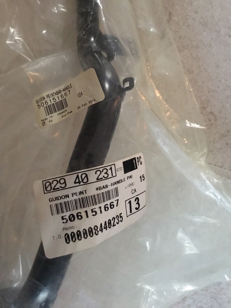 Ski Doo Oem Handle Bar 506151667
