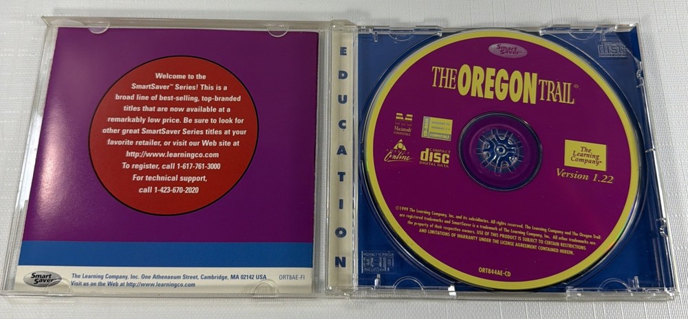The Oregon Trail (PC, Mac, 1999) The Learning Company