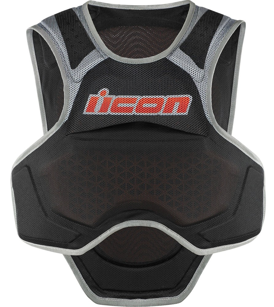 Icon Field Armor Megabolt Softcore Vest Black/Gray