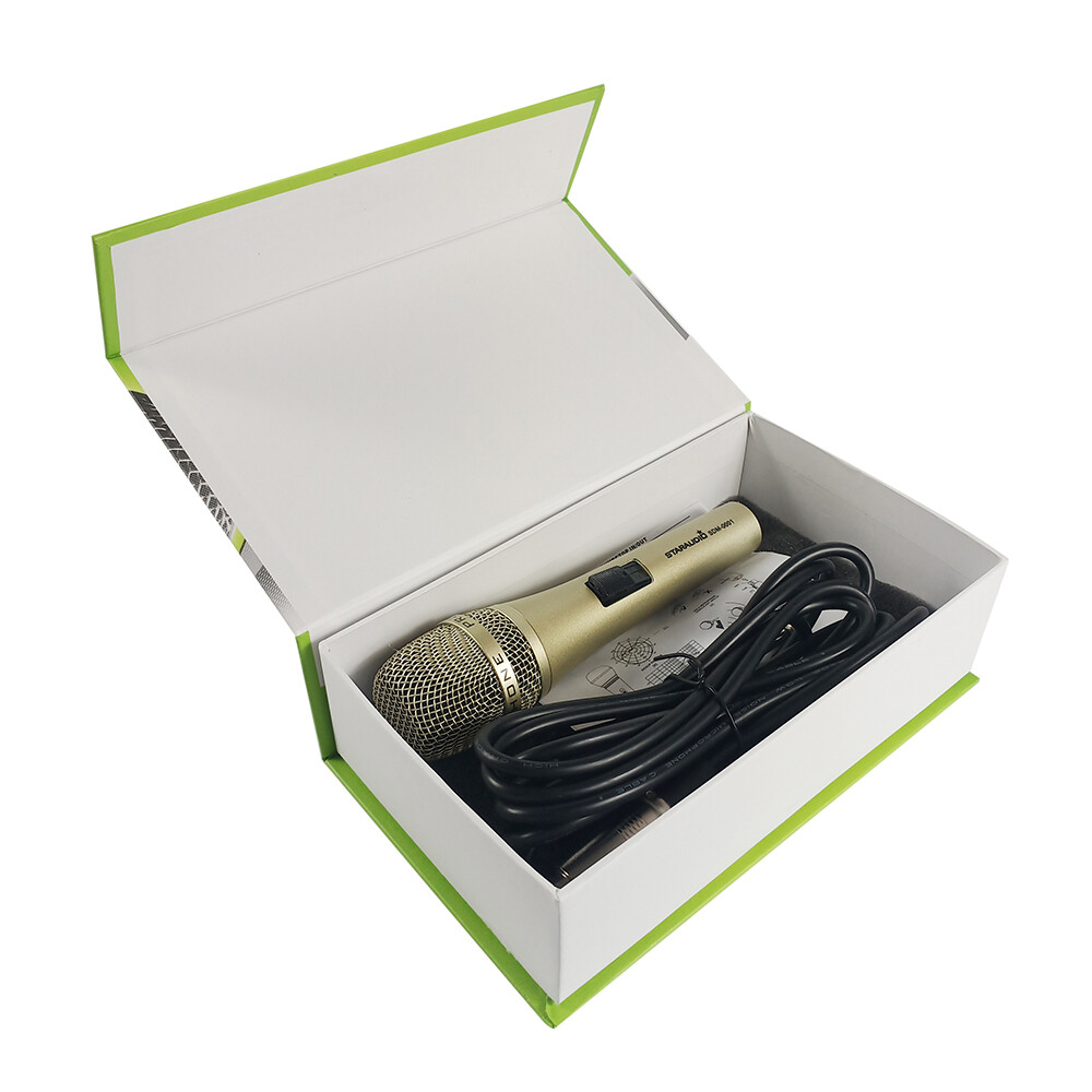 Dynamic Microphone Wired Handheld Unidirectional Karaoke KTV Mic W/XLR Cable Mic