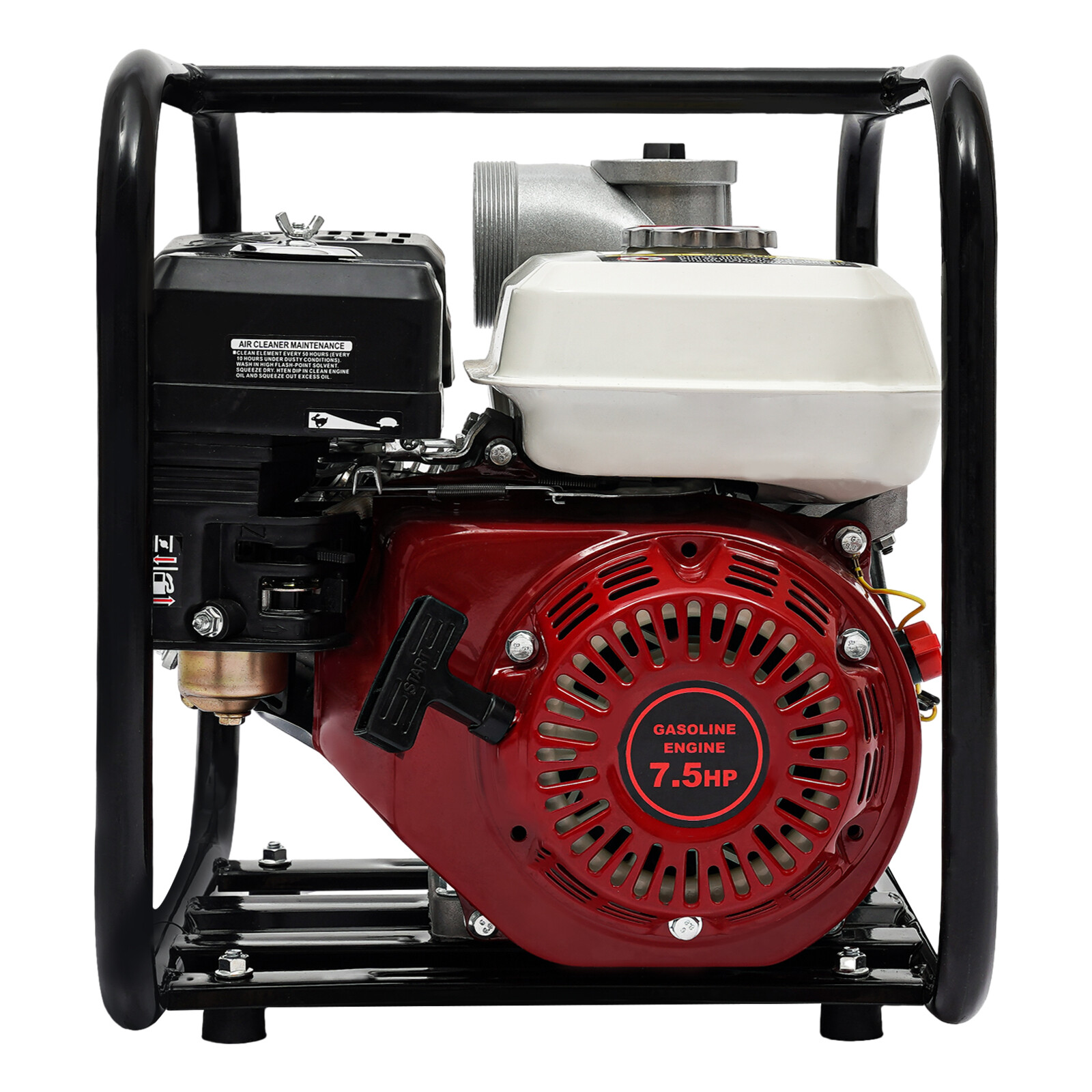 7.5HP 4-Stroke 3-Inch Gasoline Semi-Trash Water Pump, New