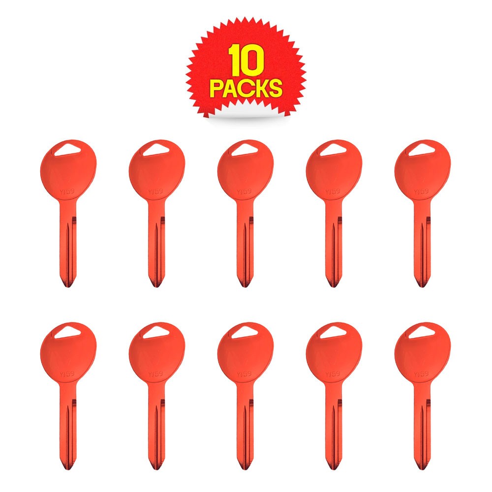 Y159-T-RED / Y159 Key Blank Nickel