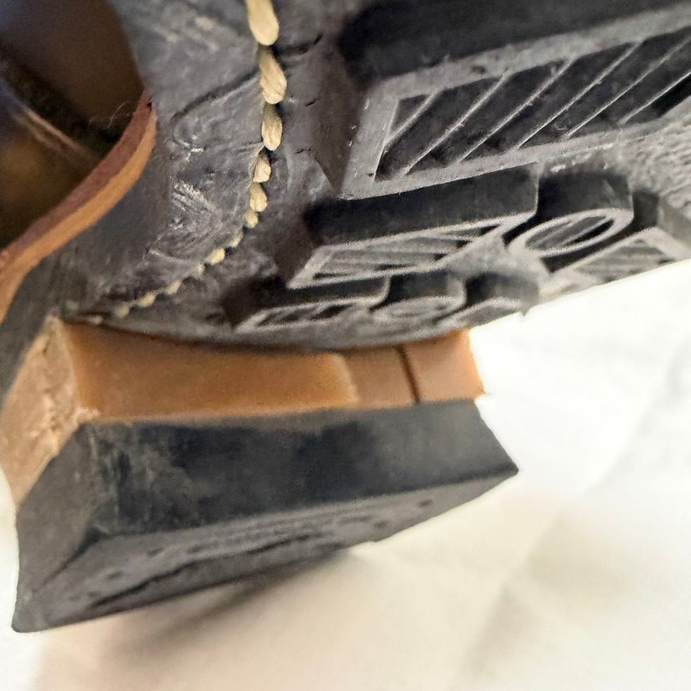 RedWIng Boots 2268 Leather Black Engineer Boots Size8D