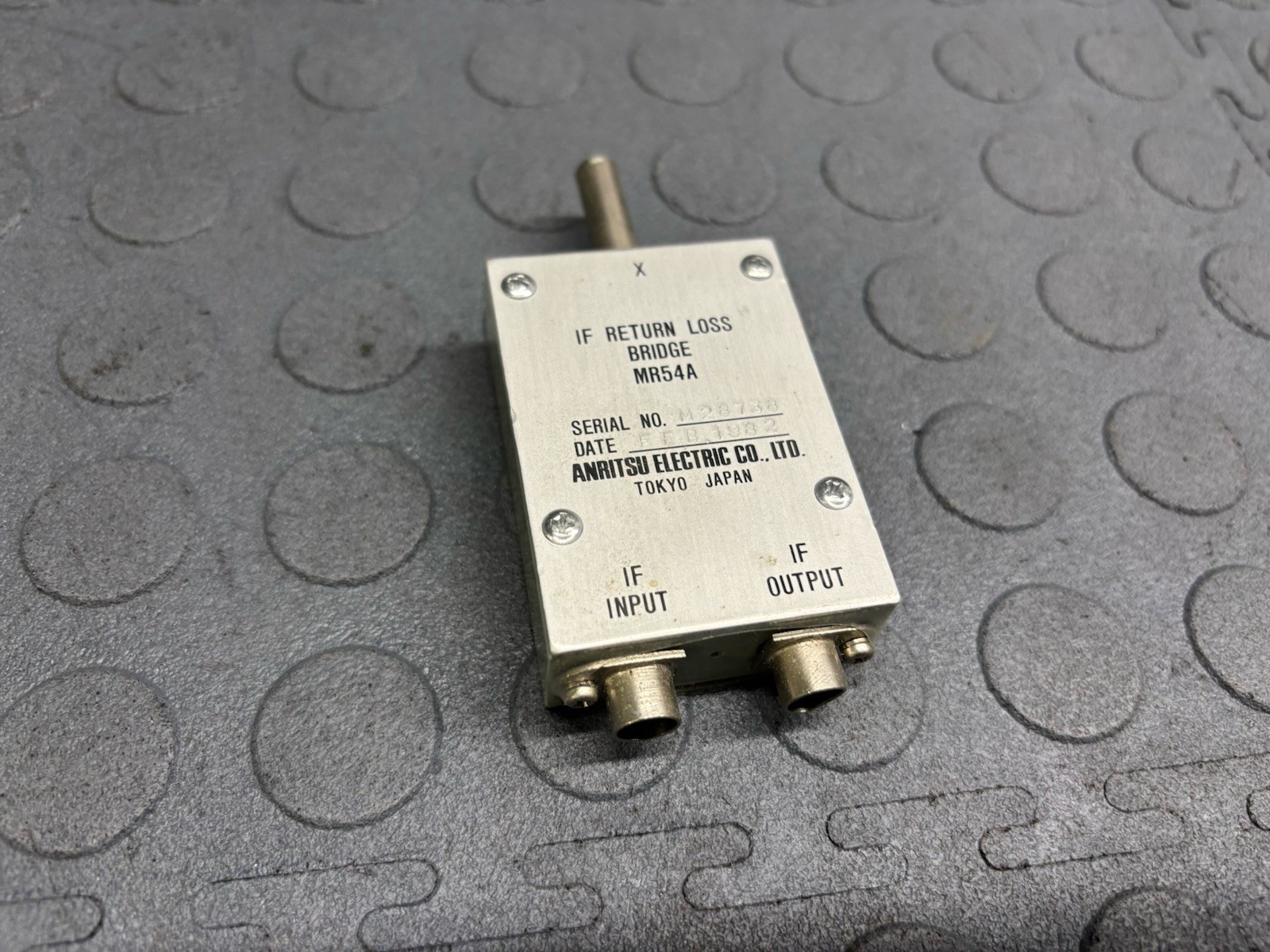 Anritsu IF Return Loss Bridge MR54A ATT Long Lines