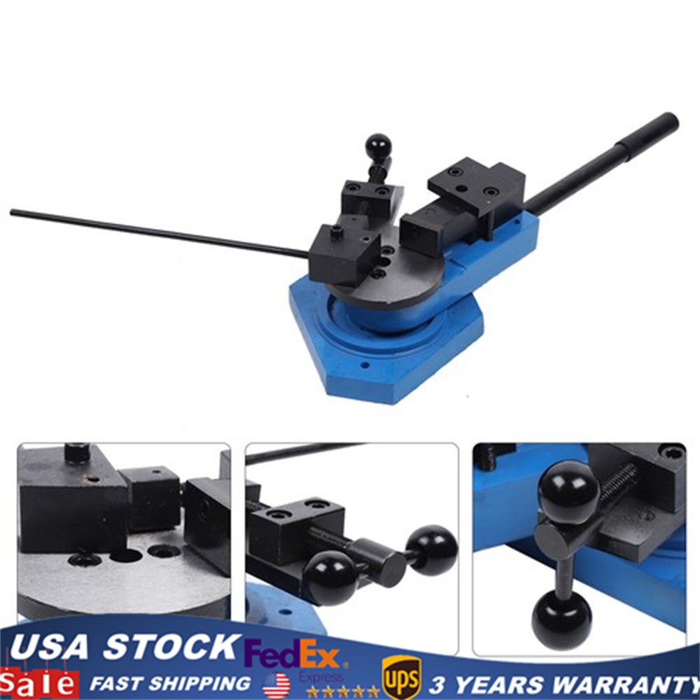 Bender Flat Round Square Angle Bar Bending Machine Metal Scroll Bending Tool NE
