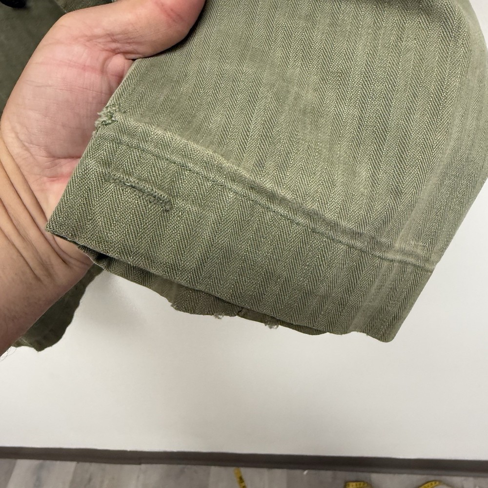 Original WWII US Army 2nd Pattern HBT Jacket