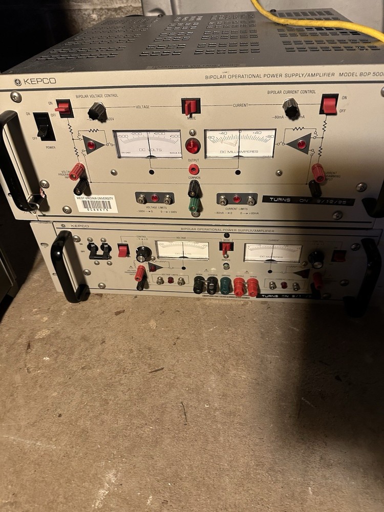 Eight Electronic Engineering Testing Devices, HP, Tektronix, Kepco, Agilent