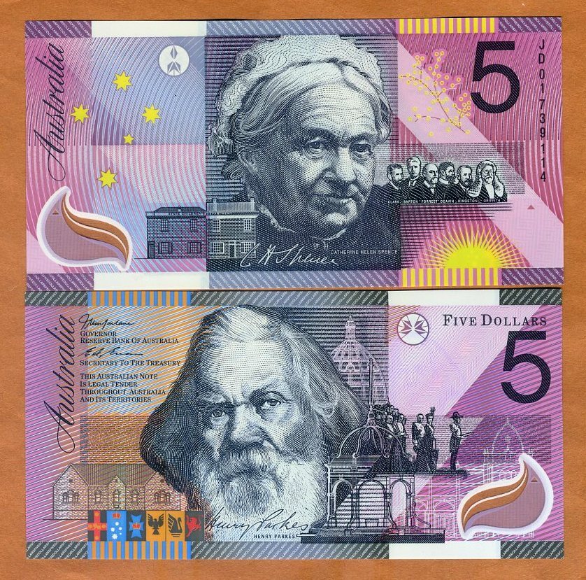 Australia, $5, 2001, Polymer, P-56a, UNC Commemorative