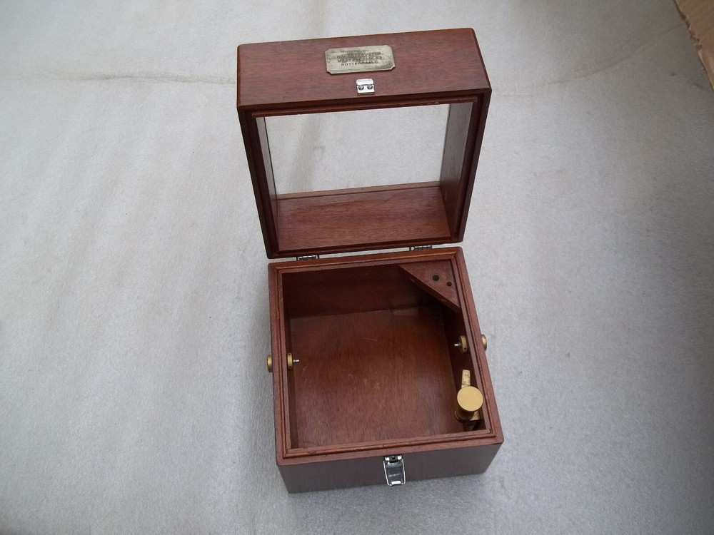 Vintage Thomas Mercer Marine Chronometer Case