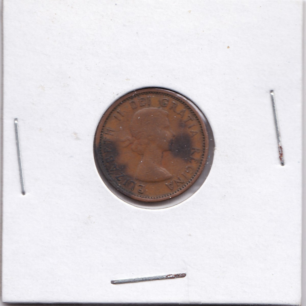 1957 Canada One Cent L11