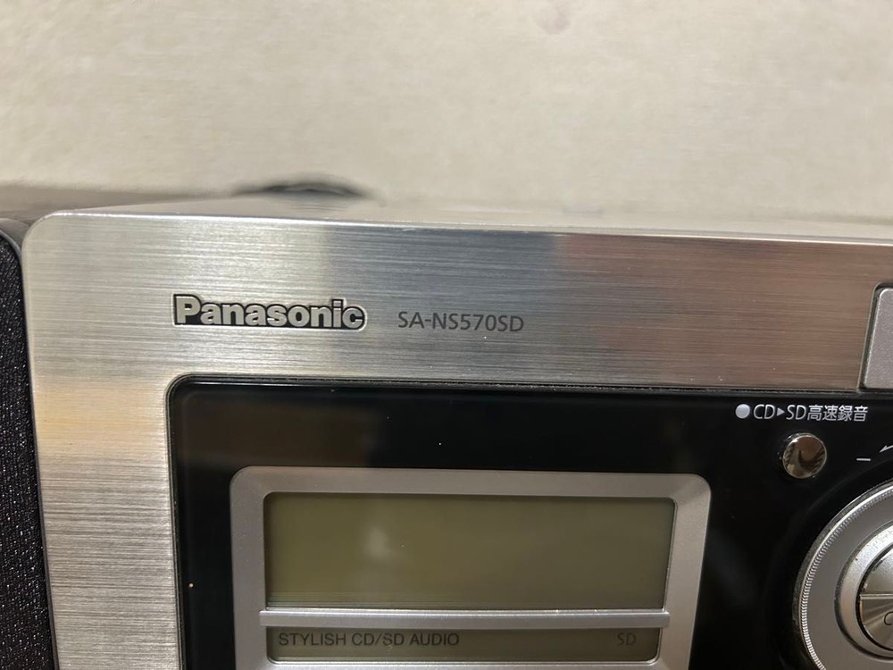 Panasonic SD Stereo System SA-NS570SD Player Mini Component System Japan