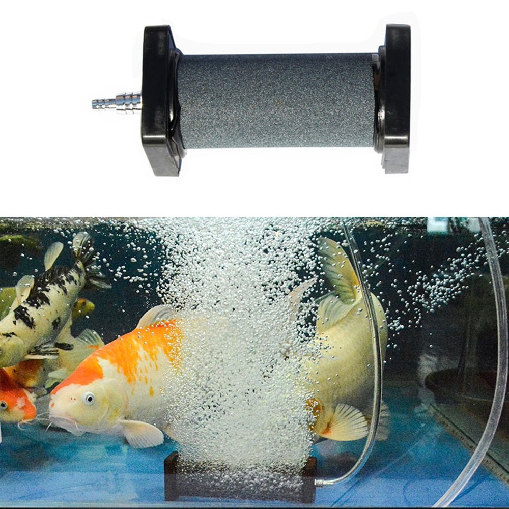 Fish Tank Bubble Cylinder Stone Diffuser Air Stones Release Tool